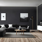 Perfil de aluminio de superficie para esquinas - Con difusor - Kit completo - 20x20mm - Tira LED hasta 10mm - 2 metros