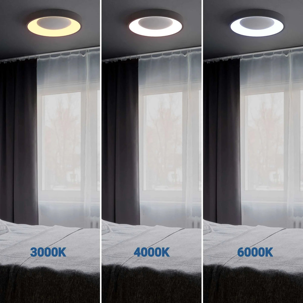 Plafón LED techo 36W - CCT - Driver Philips - ø50cm - IP20