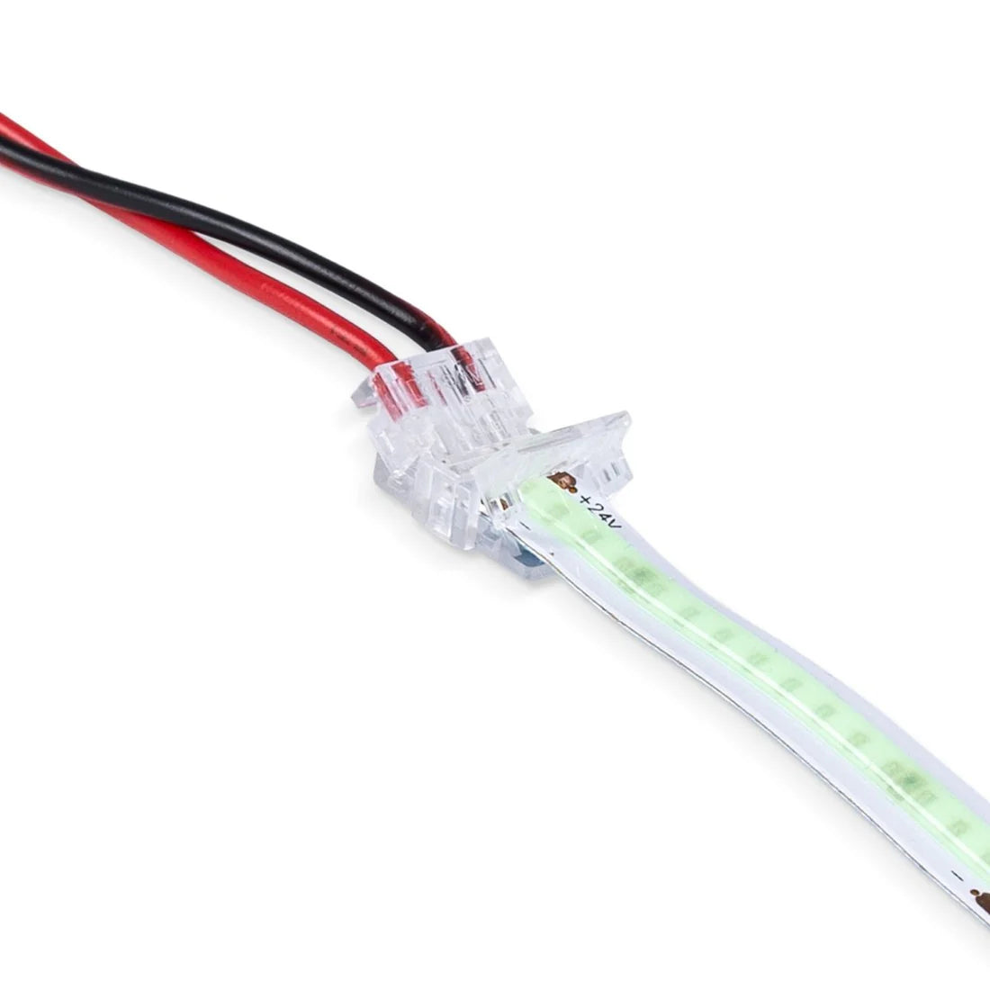 Conector Hippo monocolor COB Tira a Cable - PCB 8mm - IP20 - 2 pines