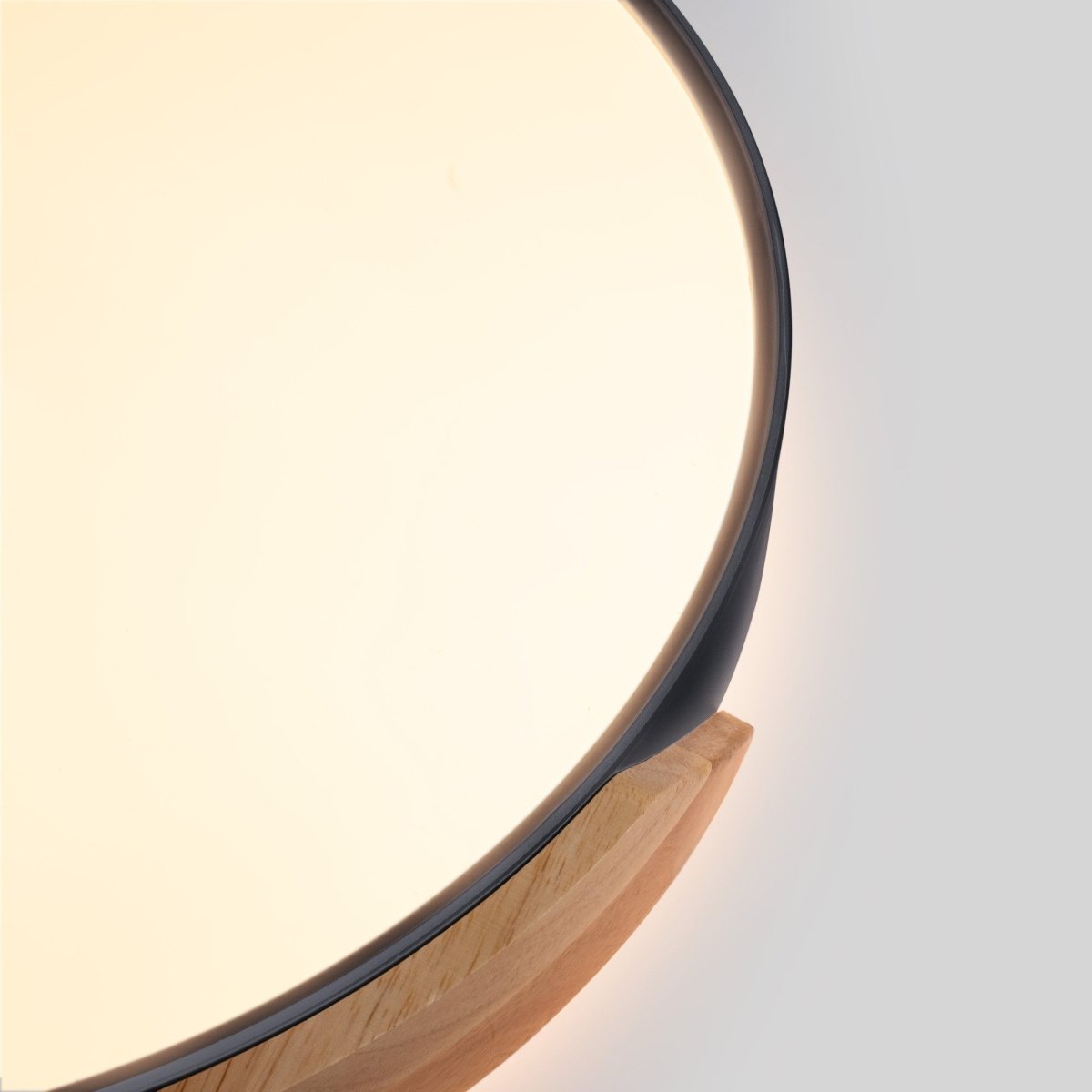 Plafón LED techo CCT 36W - Madera y Policarbonato- ø50cm - IP22