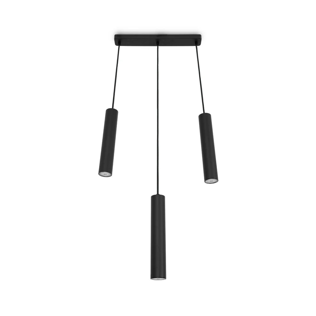 Lámpara colgante triple minimalista "Bila 3" - GU10