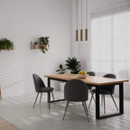 Lámpara colgante triple minimalista "Bila 3" - GU10