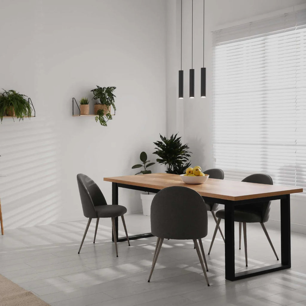 Lámpara colgante triple minimalista "Bila 3" - GU10