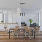 Lámpara colgante triple minimalista "Bila 3" - GU10