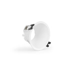 Kit aro downlight empotrable redondo Bajo UGR + Portalámpara + Bombilla GU10
