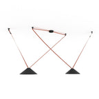 Lámpara cono configurable "Axia 2" - KIT 2 lámparas plato 12W + cinta textil eléctrica + accesorios