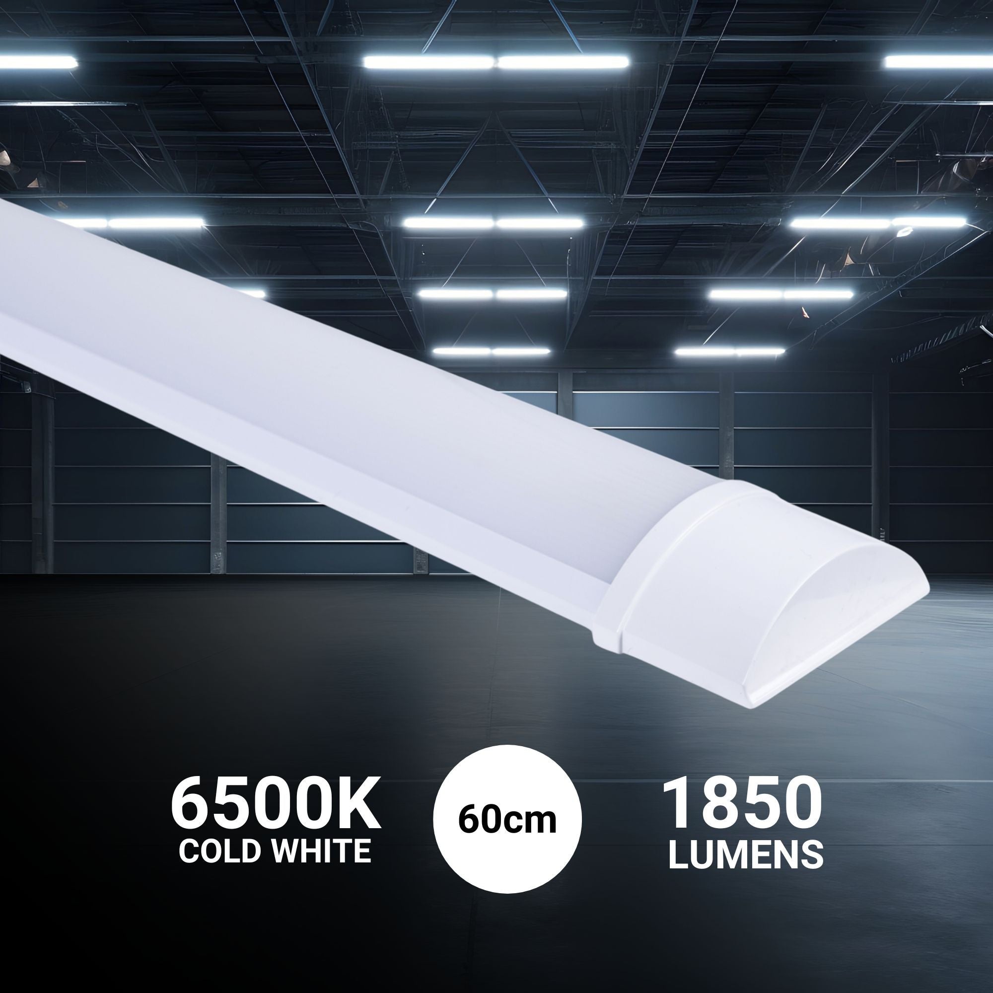 Luminaria lineal LED de alta potencia - 18W - 60cm - IP20 (1)