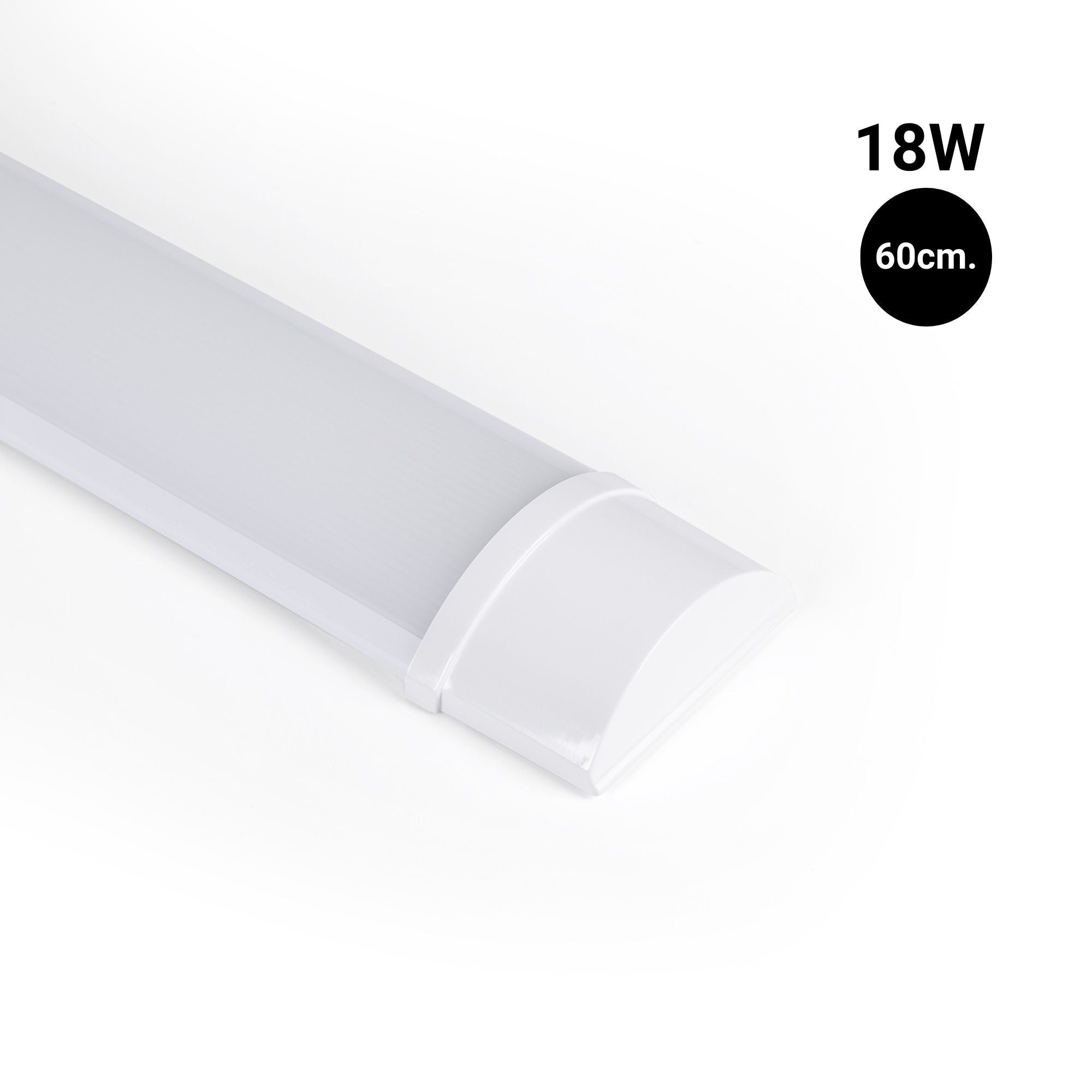 Luminaria lineal LED de alta potencia - 18W - 60cm - IP20