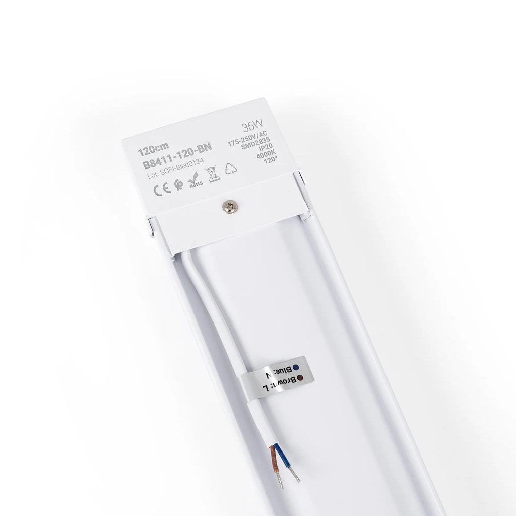Luminaria lineal LED de alta potencia - 36W - 120cm - IP20 - Barcelona LED Argentina