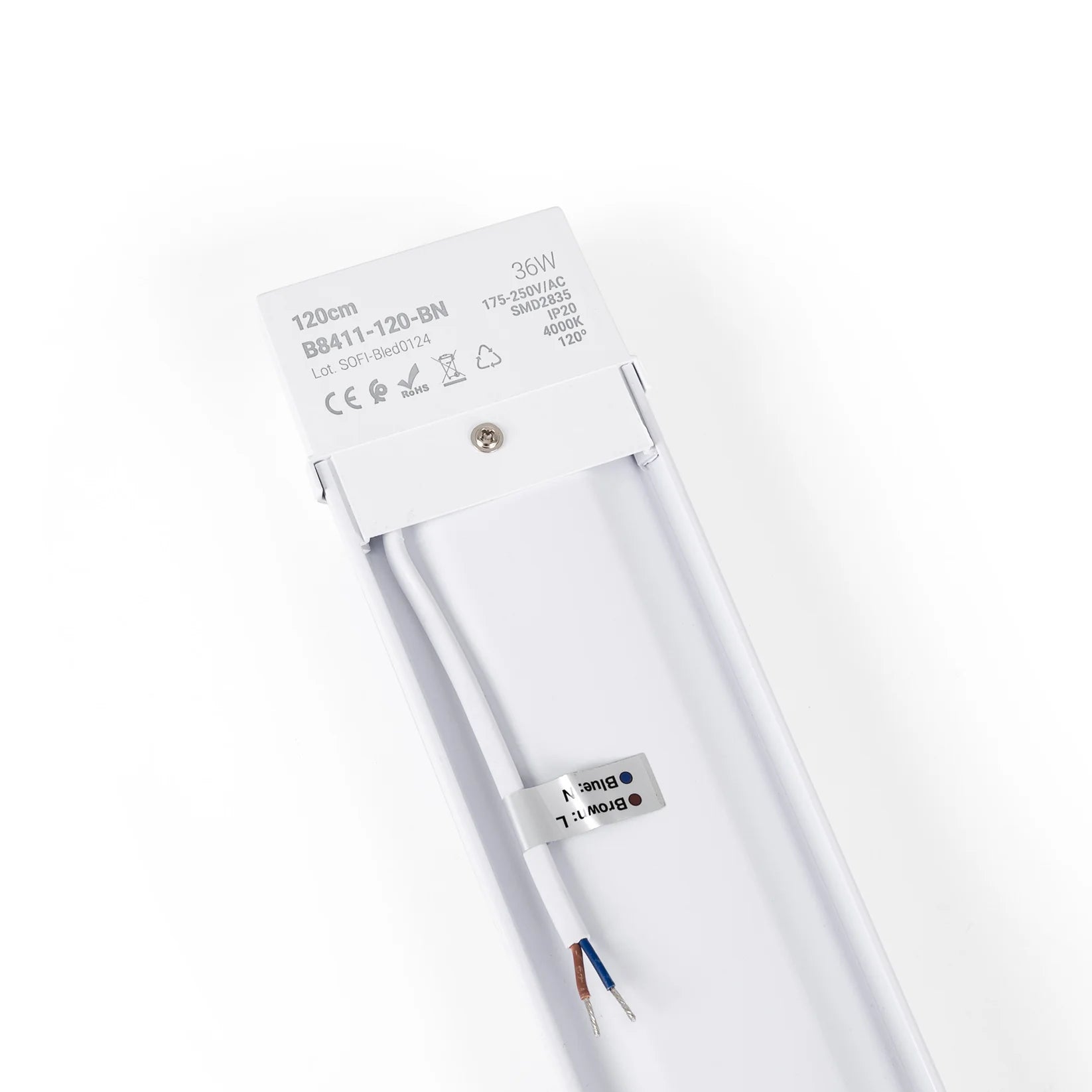 Luminaria lineal LED de alta potencia - 36W - 120cm - IP20 - Barcelona LED Argentina