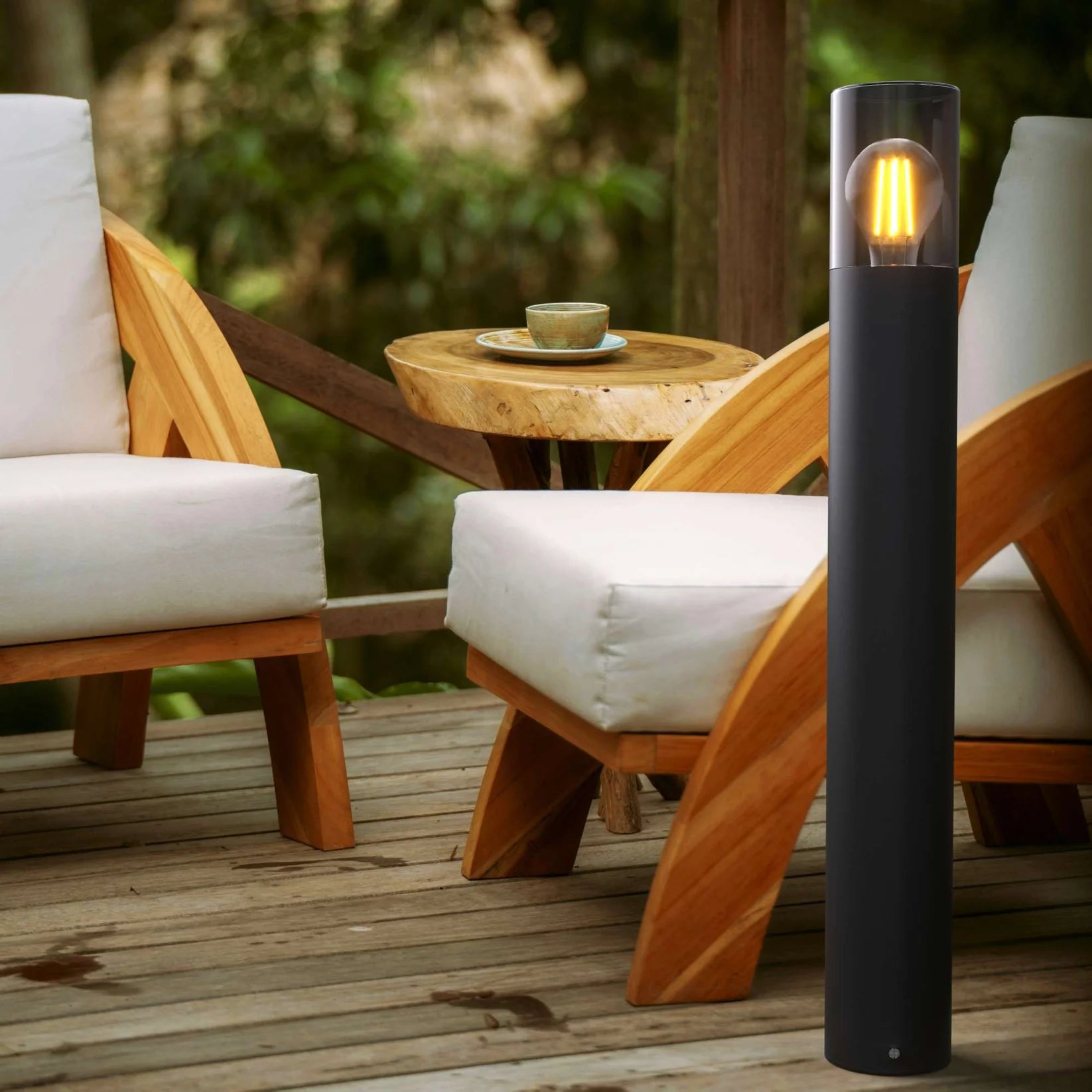 Farola tipo bolardo "Beld" - 60 cm - 1 x E27 - IP44