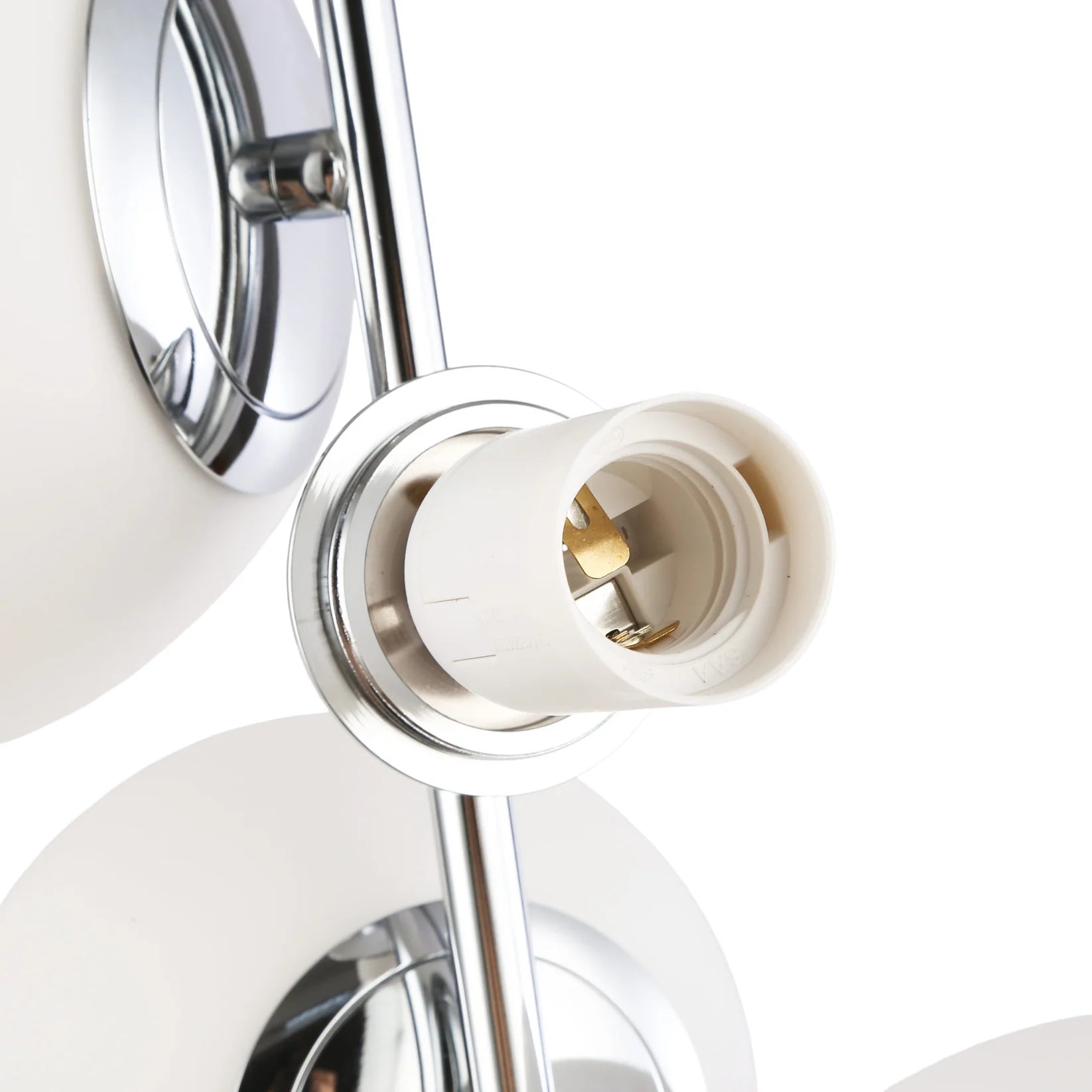 Lámpara colgante bola cristal "TANNA" - E27 - Ø 15cm
