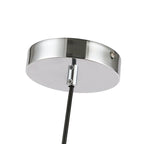 Lámpara colgante bola cristal "TANNA" - E27 - Ø 15cm