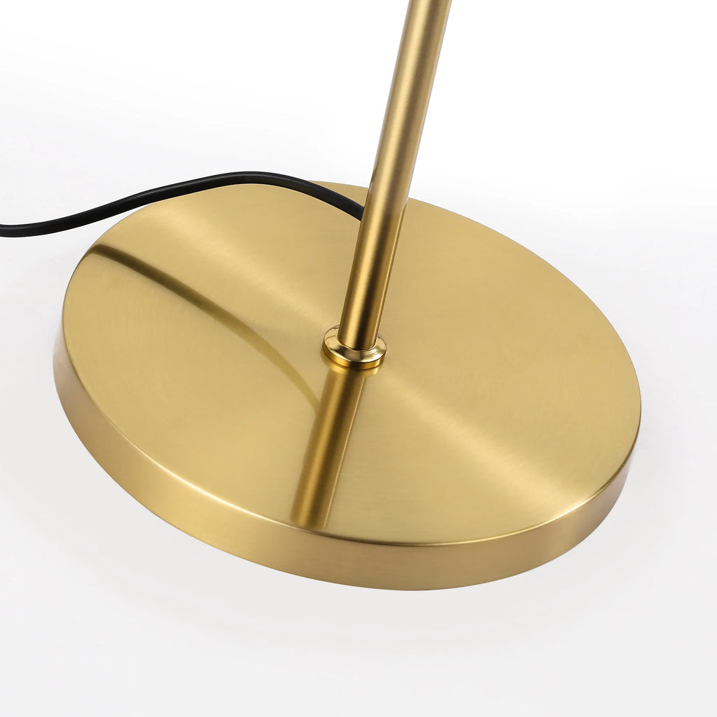 Lámpara de pie de diseño "Marshal" - Pantalla cristal - E27