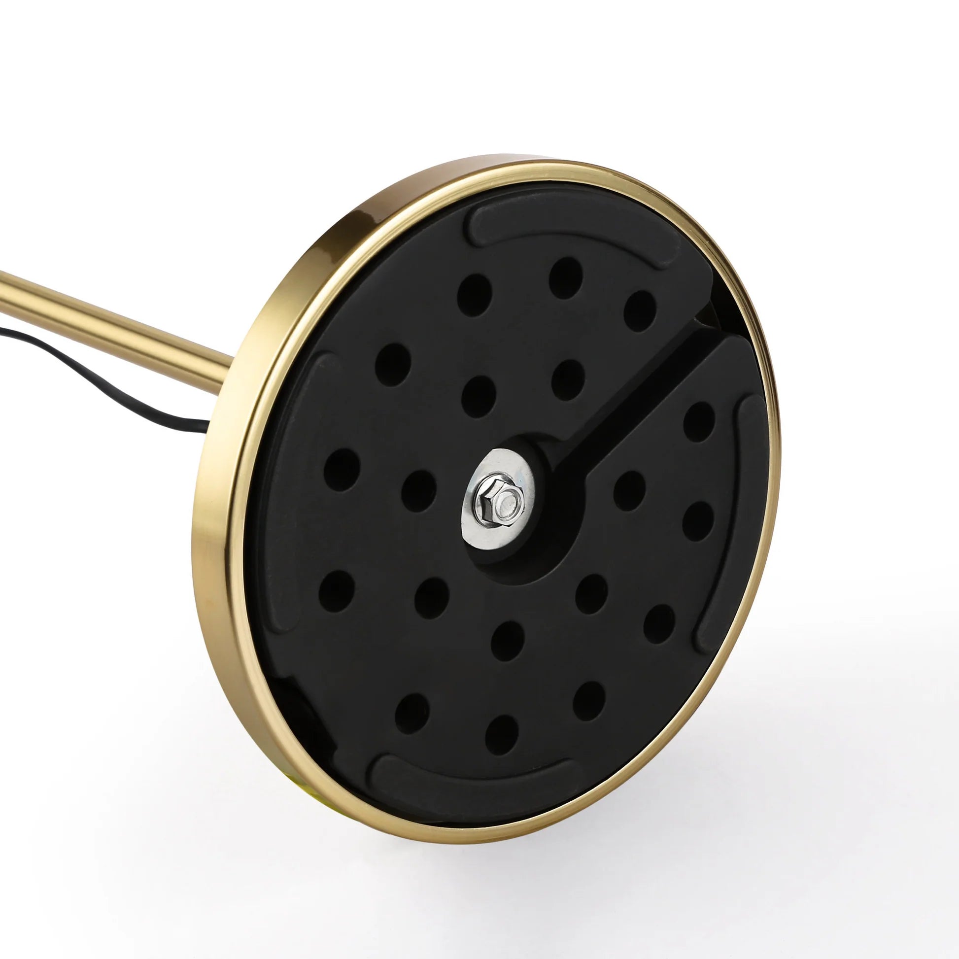 Lámpara de pie de diseño "Marshal" - Pantalla cristal - E27