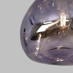 Lámpara colgante cristal de diseño "RAINY" - Ø 36cm