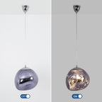 Lámpara colgante cristal de diseño "RAINY" - Ø 36cm