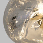 Lámpara colgante cristal de diseño "RAINY" - Ø 36cm