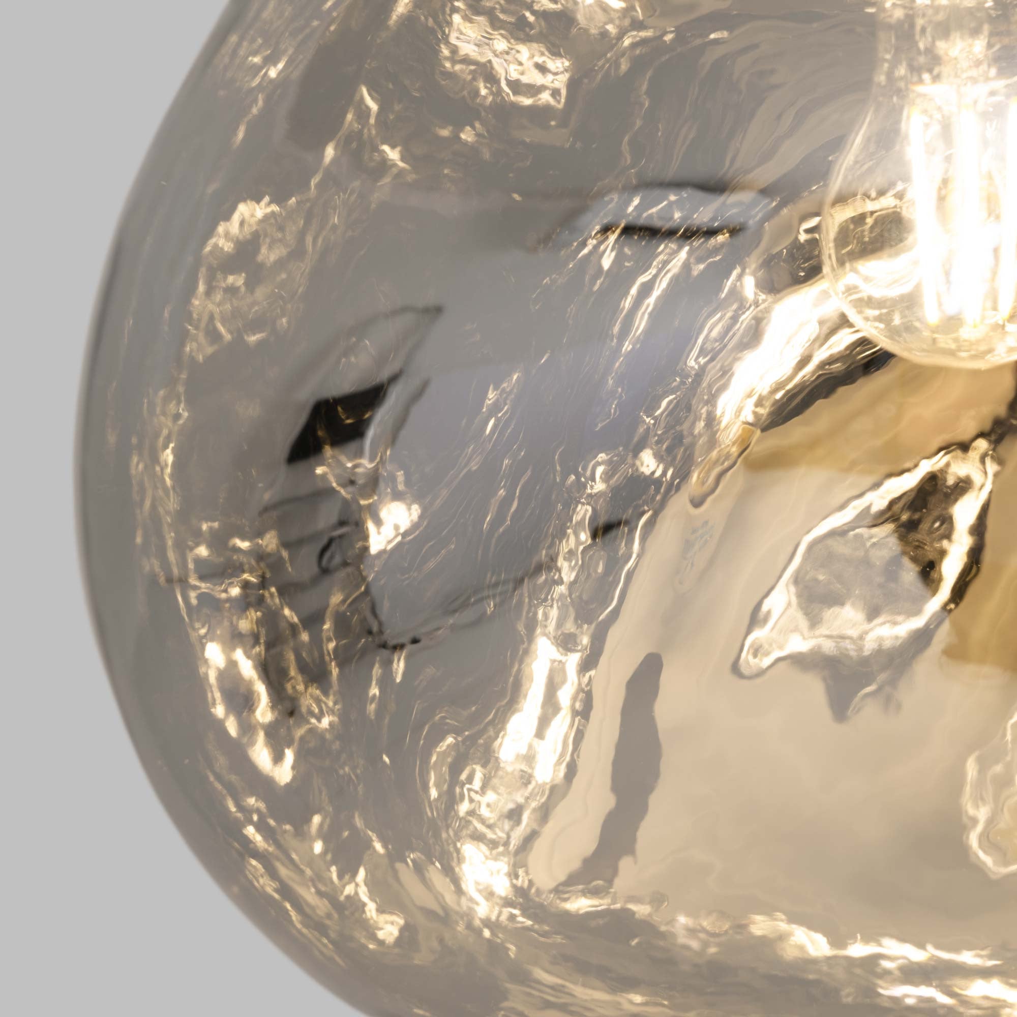 Lámpara colgante cristal de diseño "RAINY" - Ø 36cm