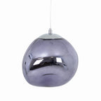 Lámpara colgante cristal de diseño "RAINY" - Ø 36cm