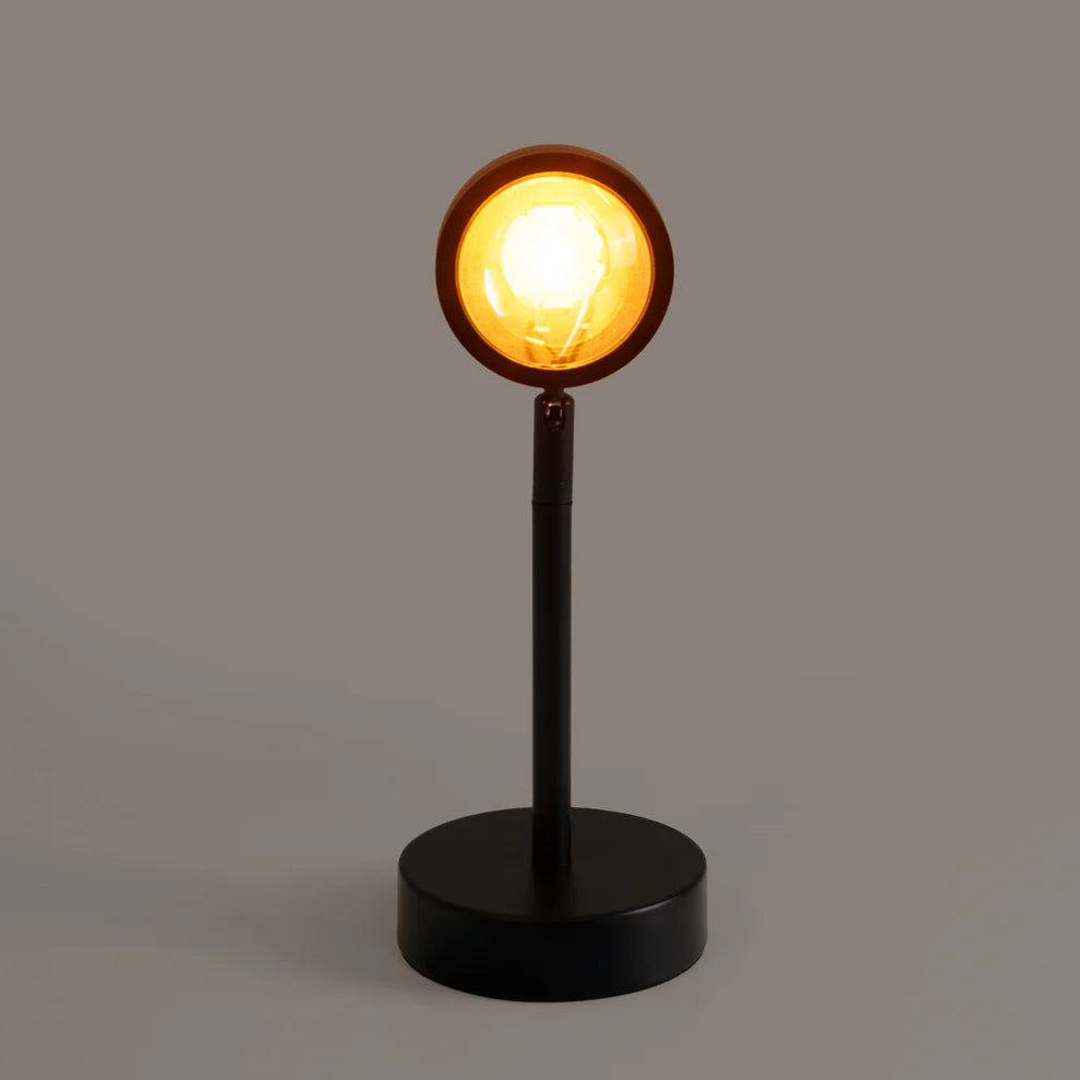 Lámpara de mesa "FLIC" 5W- Efecto atardecer - Sunset Lamp