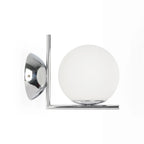 Aplique de pared bola cristal "ATOM" - E27 G45 - Ø 15cm