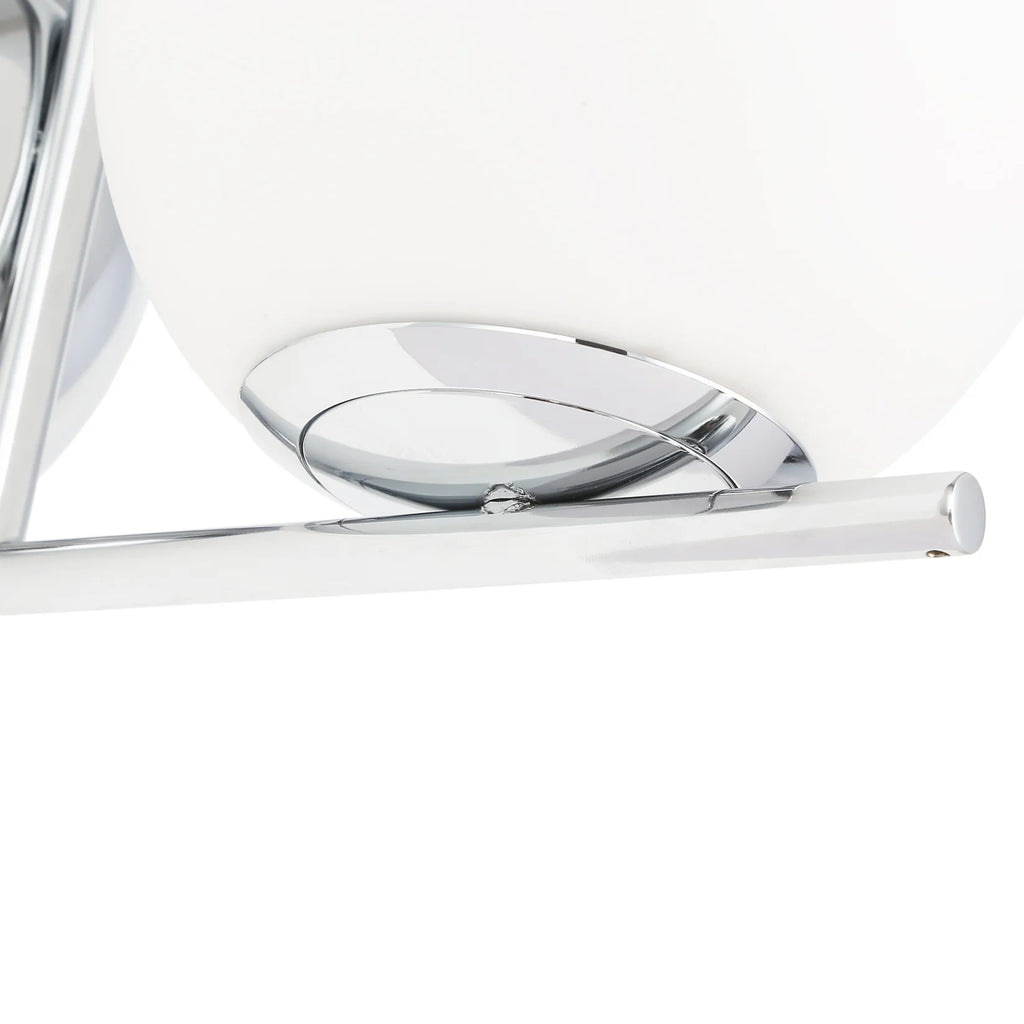 Aplique de pared bola cristal "ATOM" - E27 G45 - Ø 15cm