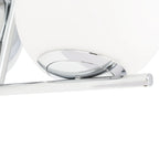 Aplique de pared bola cristal "ATOM" - E27 G45 - Ø 15cm