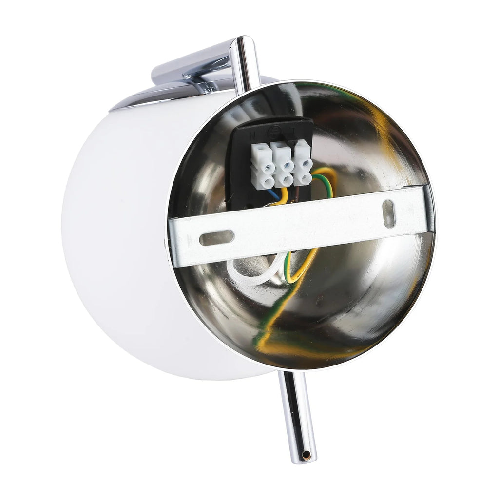 Aplique de pared bola cristal "ATOM" - E27 G45 - Ø 15cm