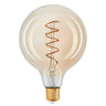Bombilla Retro Vintage globo filamento espiral E27 G125 4W