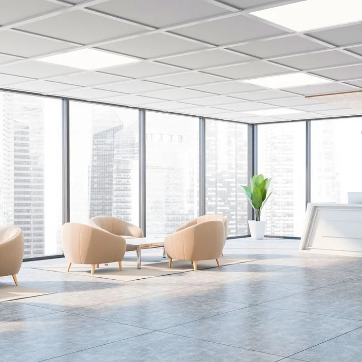Panel LED empotrable Backlit 60x60cm - 40W - 100lm/W - Driver flicker free - UGR19 - IP40