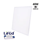 Panel LED empotrable Backlit 60x60cm - 40W - 4800lm - Driver LIFUD - UGR22