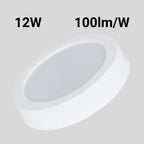 Plafón LED redondo de superficie - 12W - Alta Eficiencia (1)