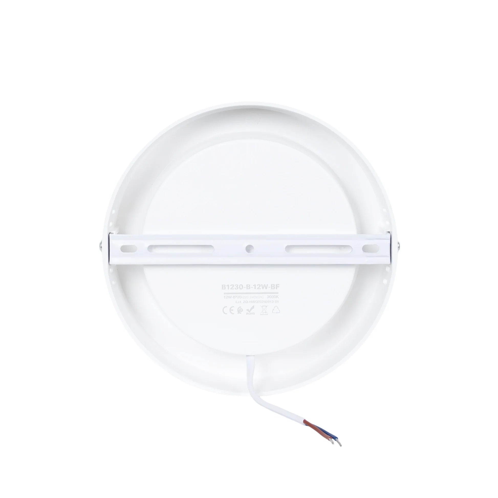 Plafón LED redondo de superficie - 12W - Alta Eficiencia