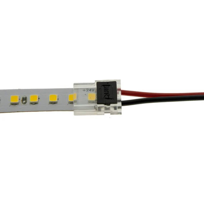 Conector Tira a cable PCB 10mm - IP20 - máx. 24V - 2 Pines