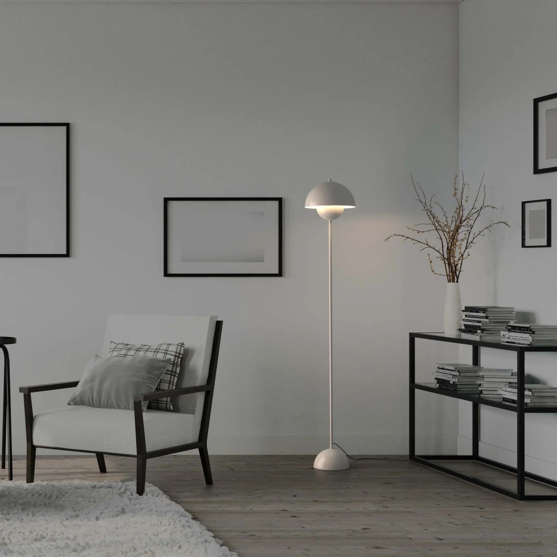 Lámpara de pie diseño vintage "Mia" - E27