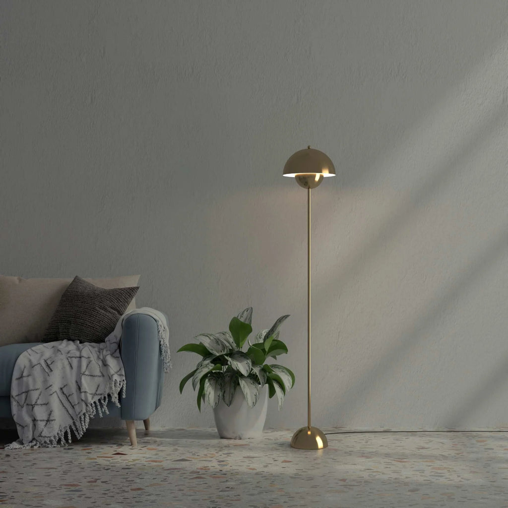 Lámpara de pie diseño vintage "Mia" - E27