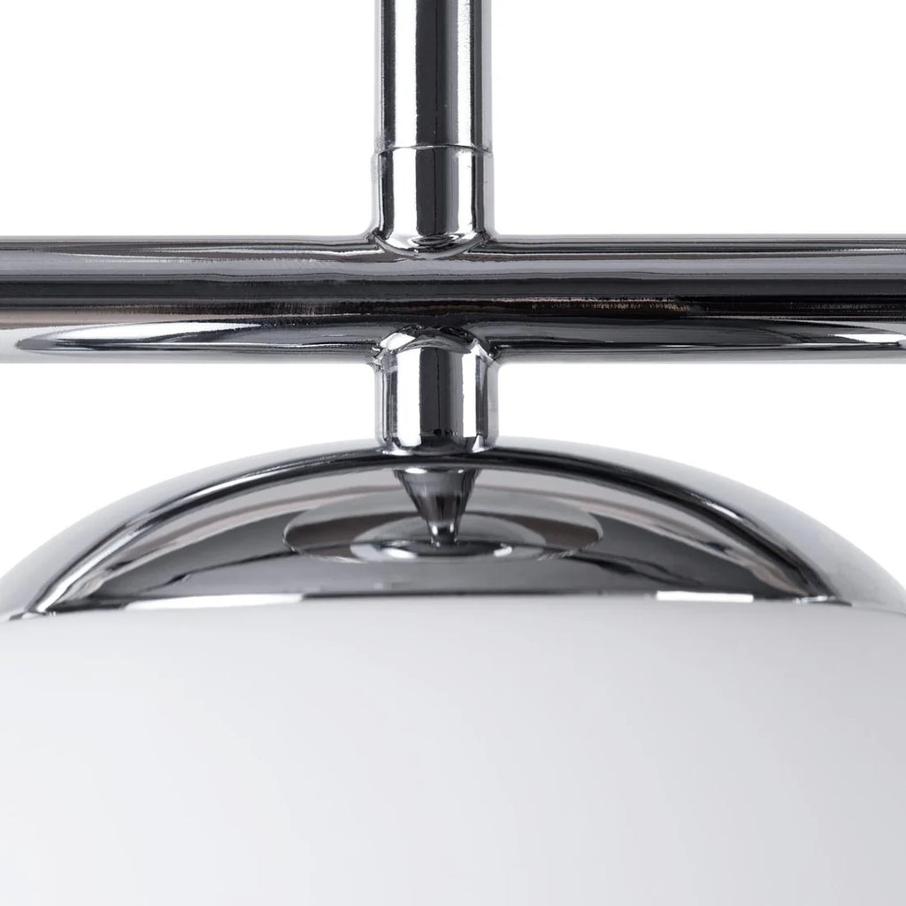 Lámpara de techo triple bolas cristal "TALÍ" - 3xE27