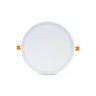 Downlight LED circular empotrable - Diámetro de corte ajustable: Ø 50 a 205 mm - 20W