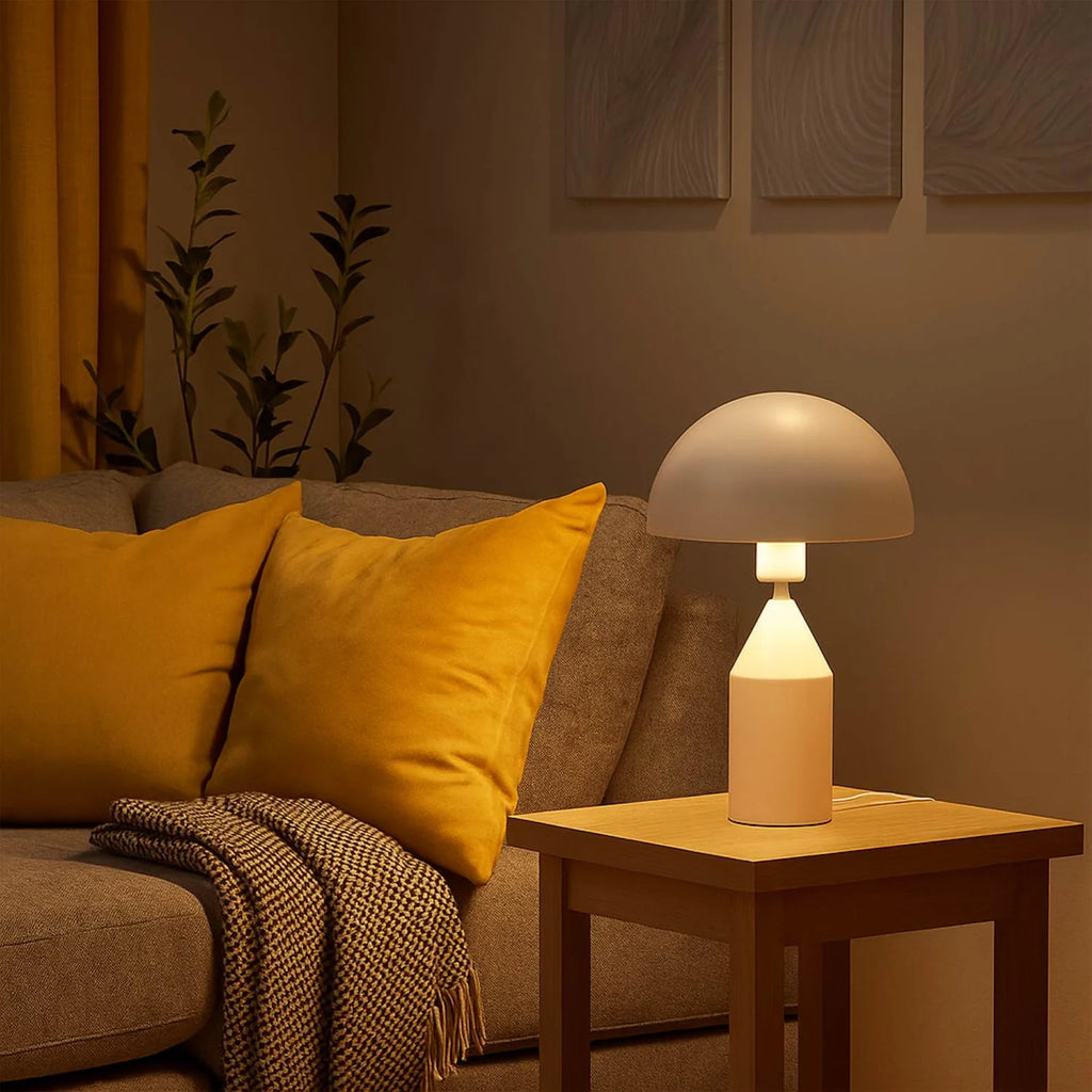 Lámpara de mesa de metal "Cutt" - E27