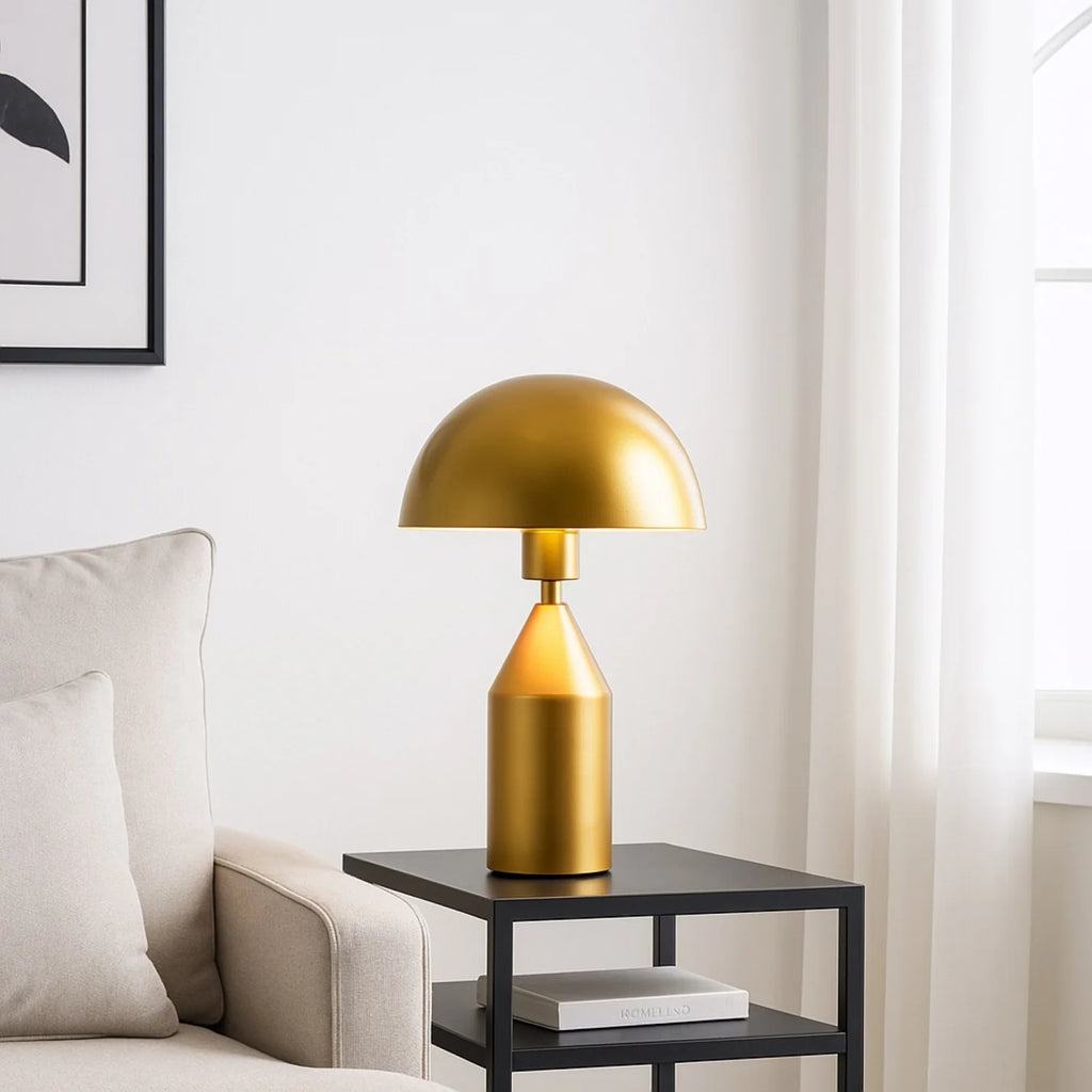 Lámpara de mesa de metal "Cutt" - E27