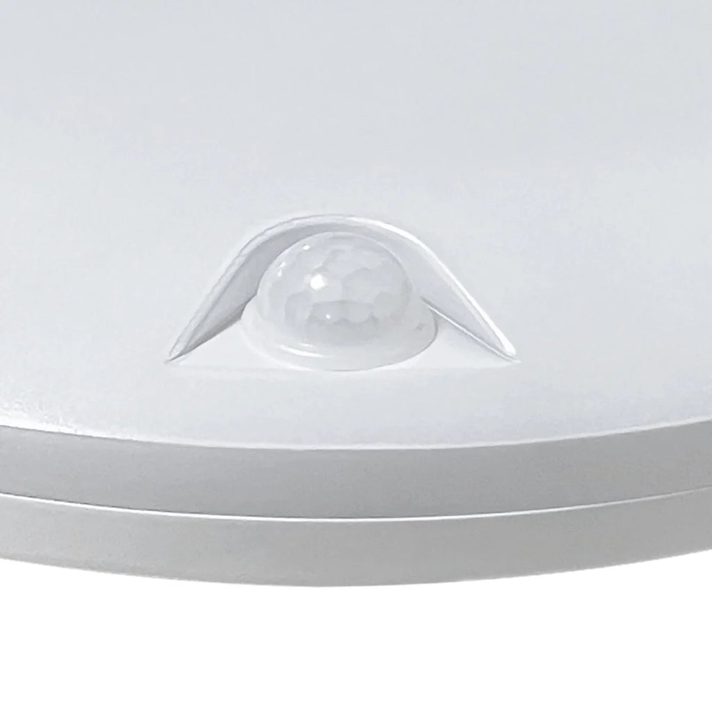 Plafón LED circular con sensor PIR - 18W - Superficie - IP54
