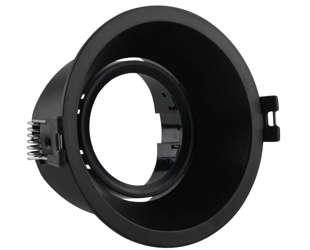 Spot embutido circular para lámpara GU10 / MR16 - Bajo UGR - Corte Ø 85 mm