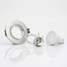Kit spot circular basculante GU10 Corte Ø75 mm + Portalámparas + Bombilla GU10