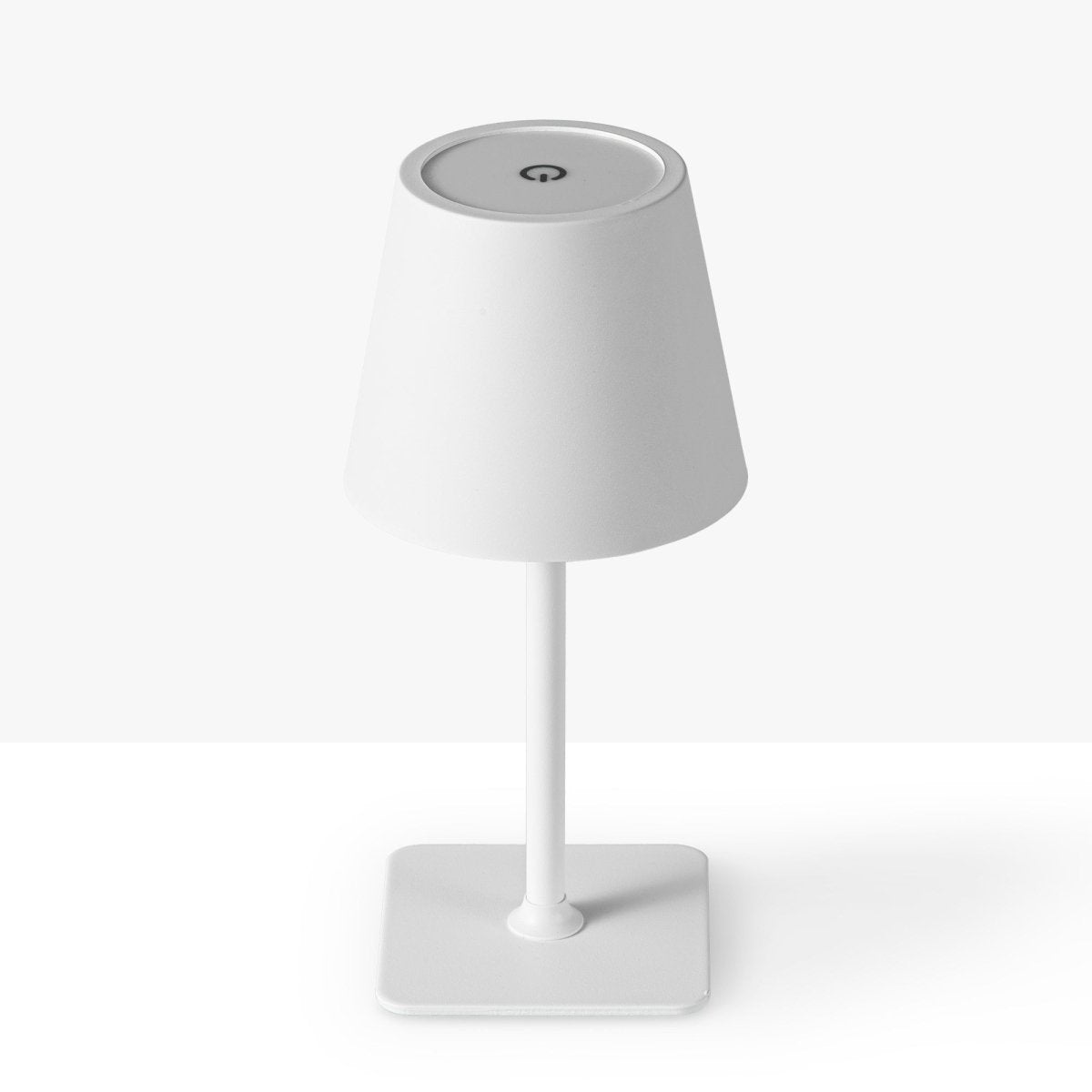 Lámpara de mesa LED CCT inalámbrica - Táctil - Ø100 mm