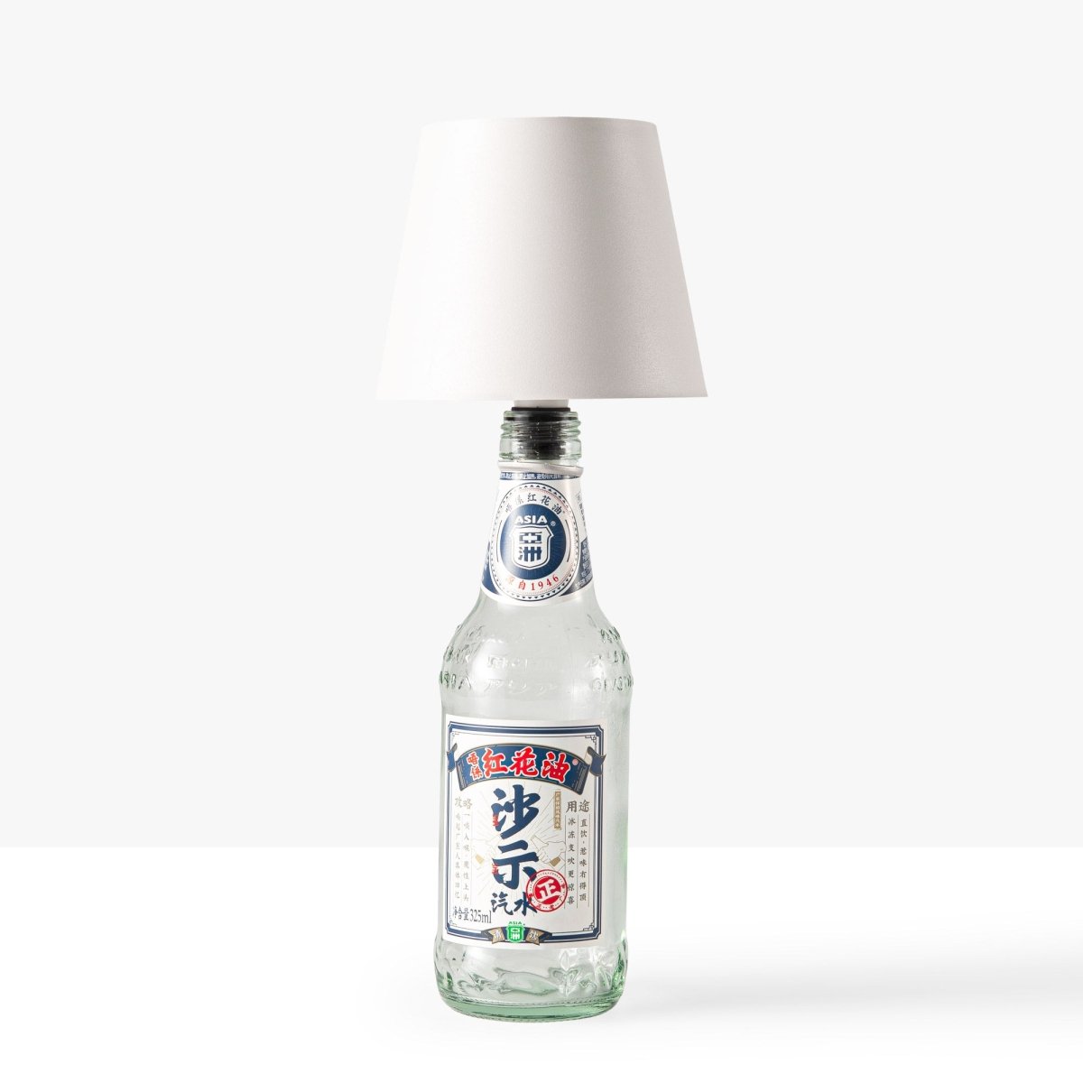 Lámpara para botellas LED CCT portátil - Táctil - Ø105 mm