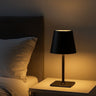 Lámpara de mesa LED CCT inalámbrica - Táctil - Ø100 mm