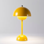Lámpara de mesa LED CCT portátil "BLUME" - Táctil - Ø160 mm