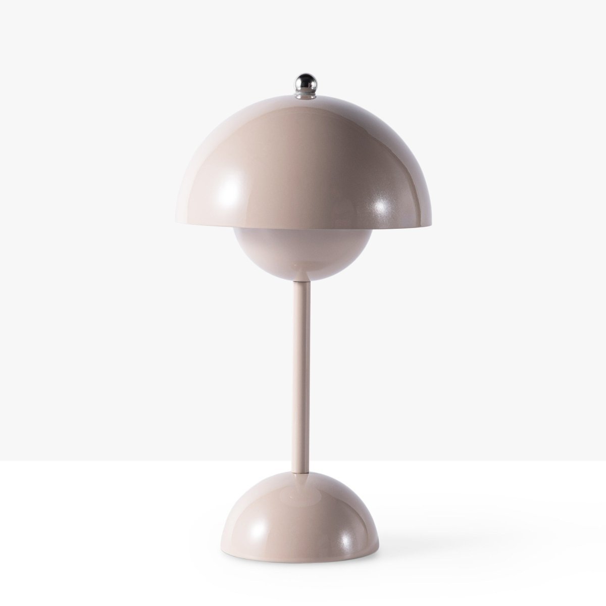 Lámpara de mesa LED CCT portátil "BLUME" - Táctil - Ø160 mm - Barcelona LED Argentina