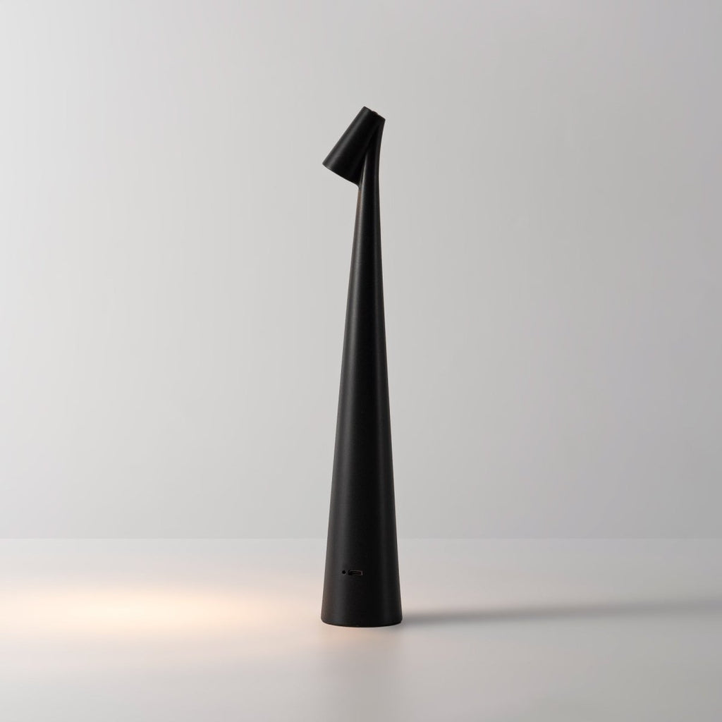 Lámpara de mesa LED portátil "CATA" - Táctil - 3000K